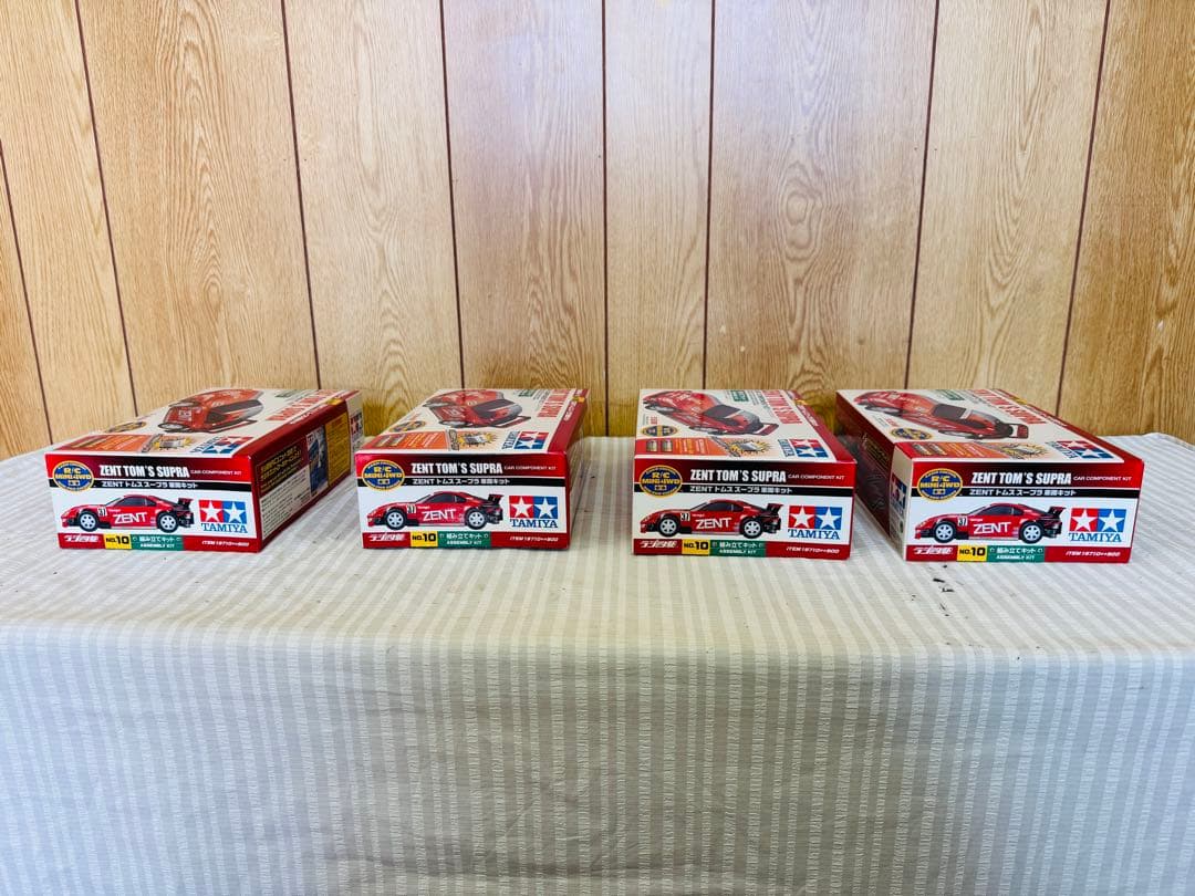 ラジ四駆シリーズ No.10 ZENT トムス スープラ 車両キット 未組立