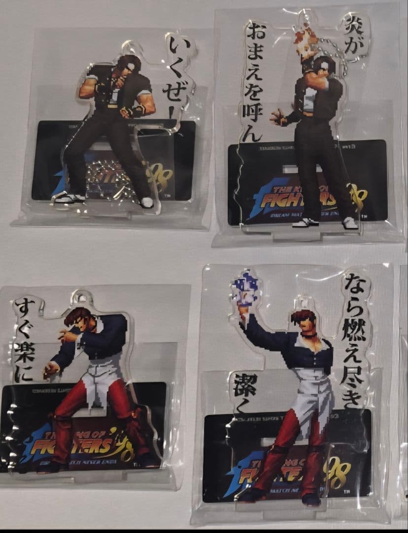 キング オブ ファイターズ98 京&庵　セリフ入りアクリルスタンド&キーホルダ