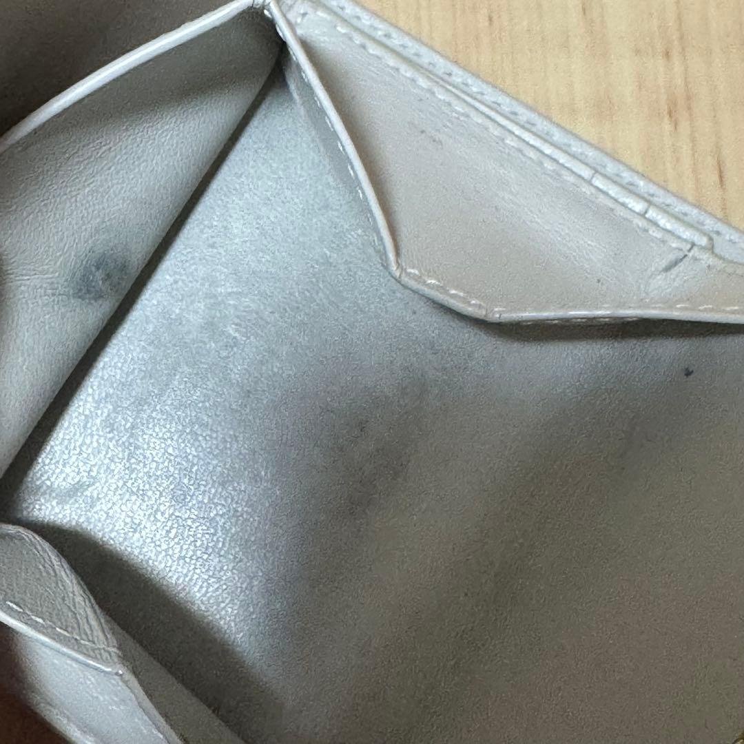 SAINT LAURENT 二つ折り財布 ホワイト