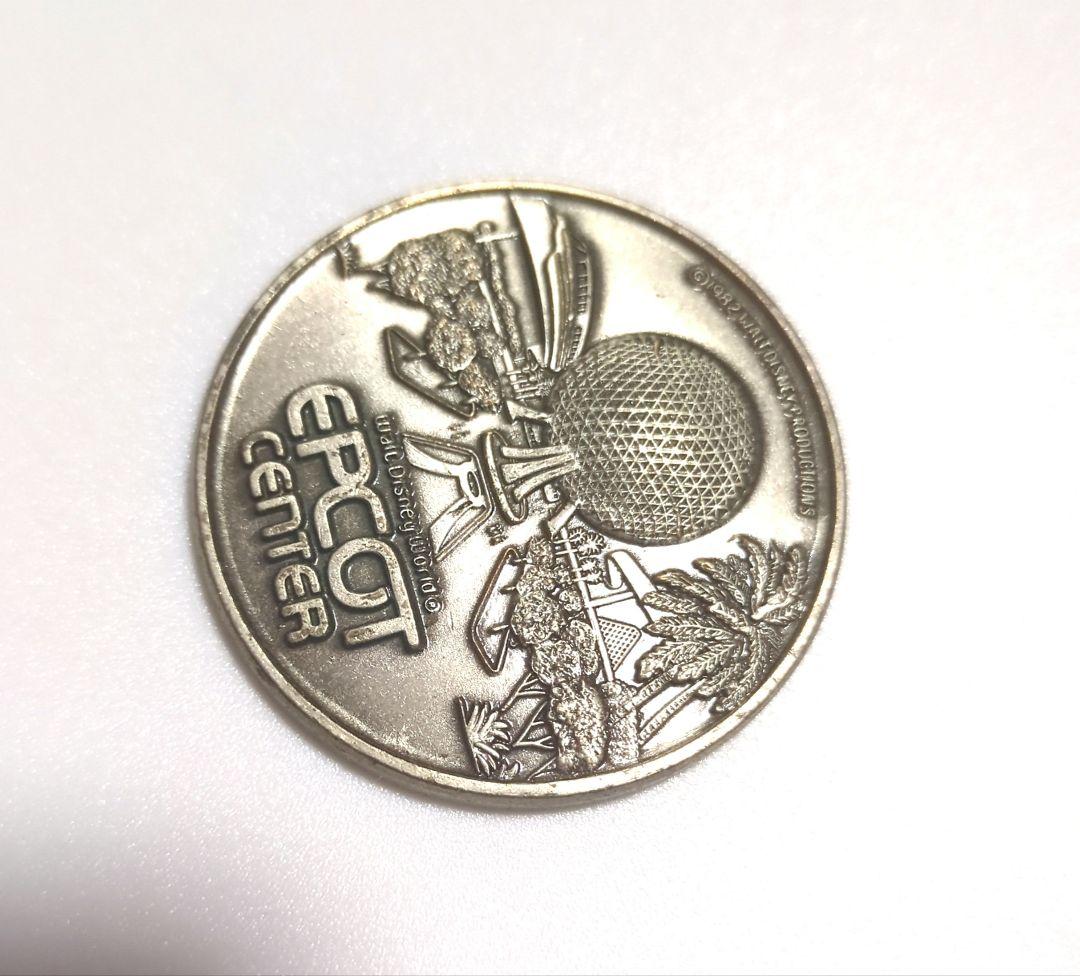 【入手困難】米国Disney resort EPCOT CENTER記念メダル