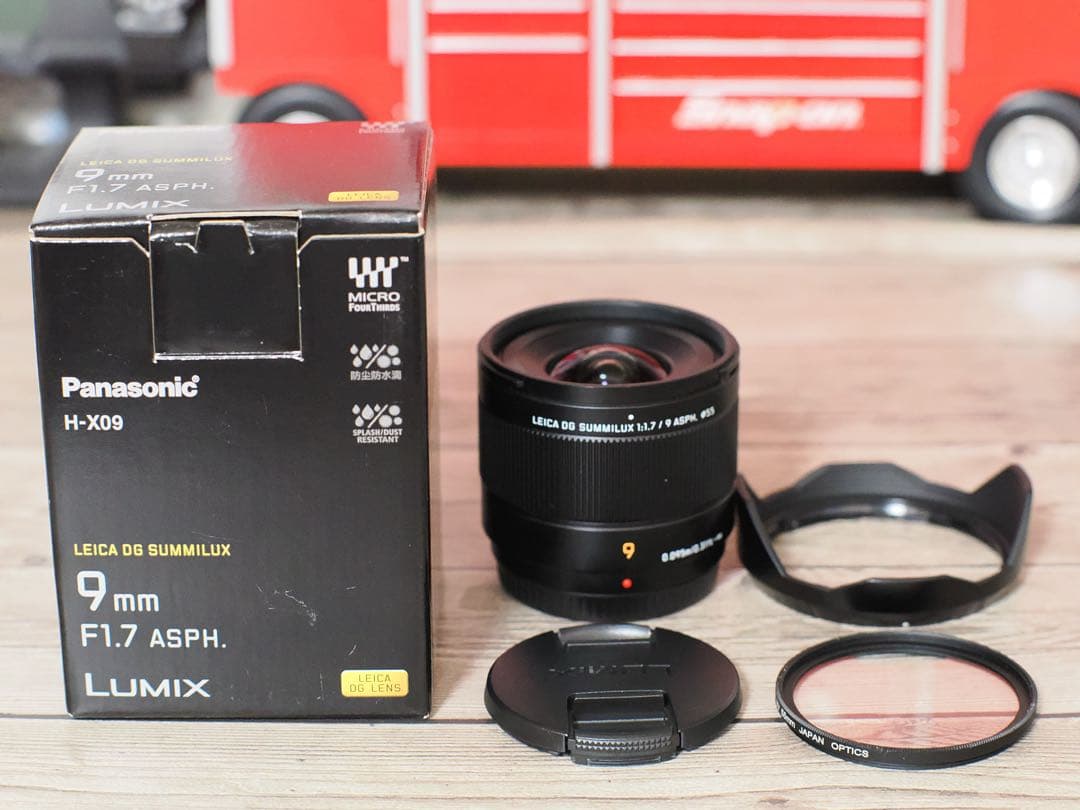美品lumix Leica DG summilux H-X09 9mm F1.7