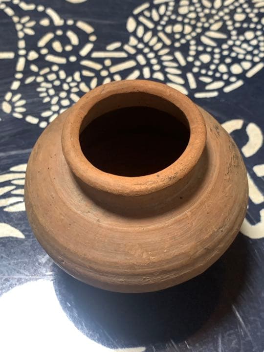 弥生時代　古陶　素焼き　甕　古壺の土器