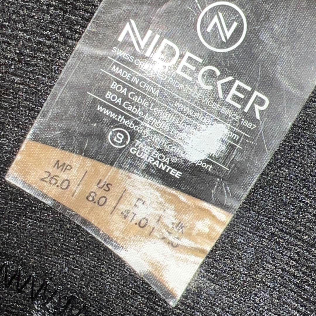 10回使用 メンズ 26cm NIDECKER TRITON W-BOA ブーツ