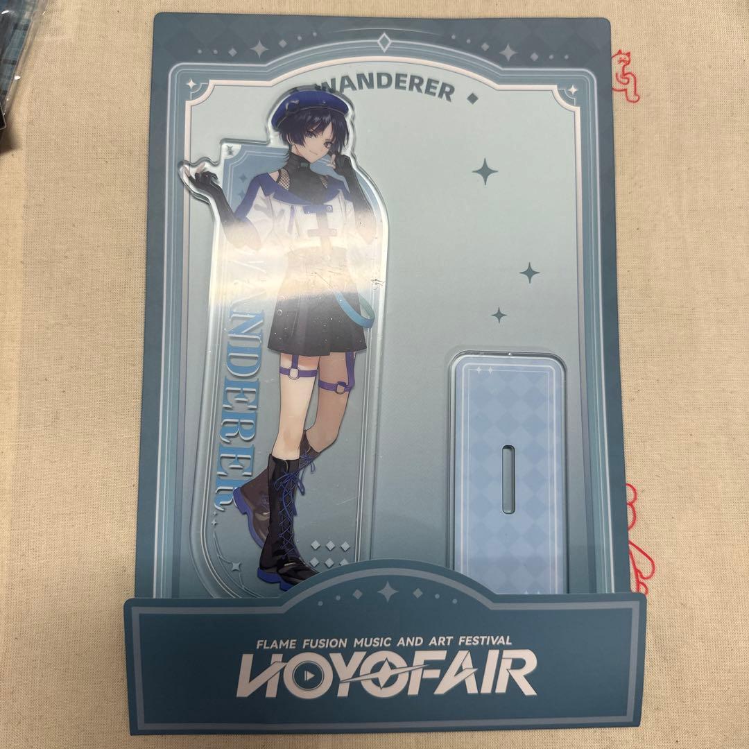 原神　放浪者　アクリルスタンド　ホヨフェア　HoYoFair 2024