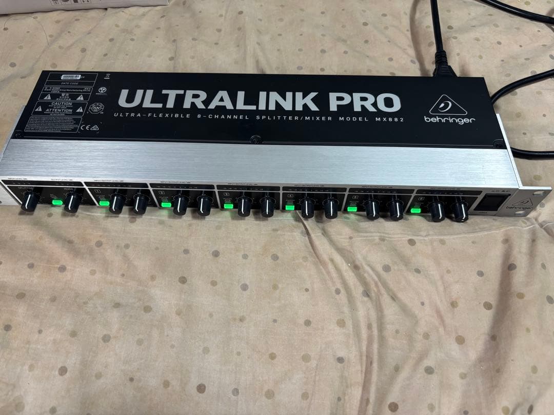 ULTRALINK PRO MX882 8チャンネルミキサー