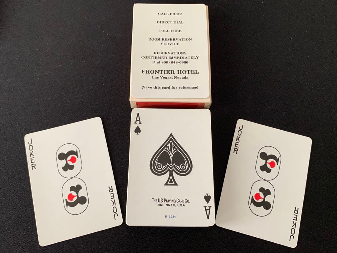 美品 Frontier Hotel 赤 オールド カジノデック