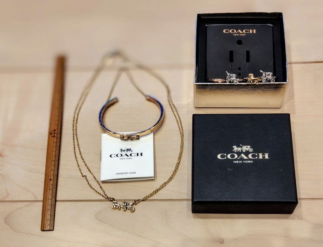 【COACH】馬デザイン アクセサリー セット