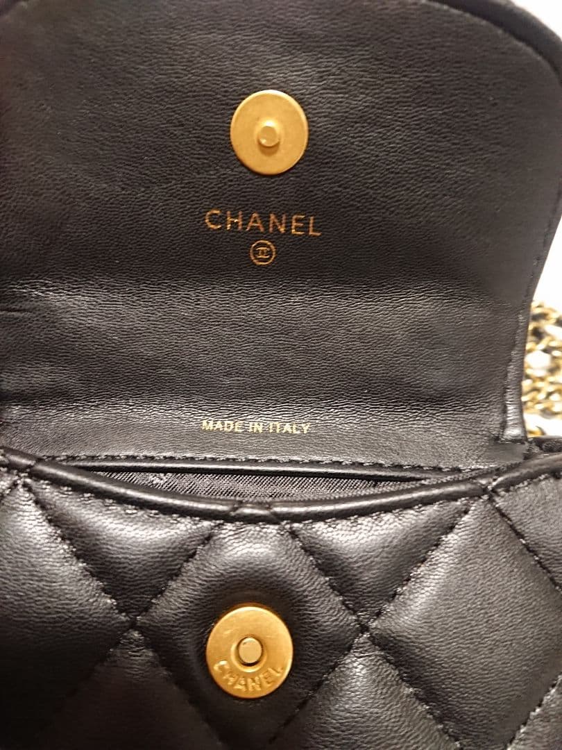 ☆CHANEL 持ち手パールデザイン ショルダーバッグ☆