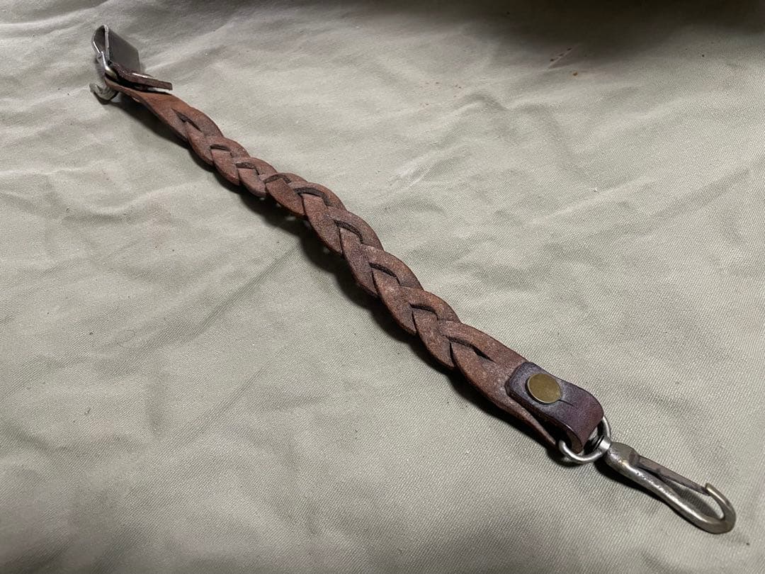 日本軍 実物 グルメット 騎兵 革製 青年将校 貴重品 陸軍 軍服 将校 軍隊