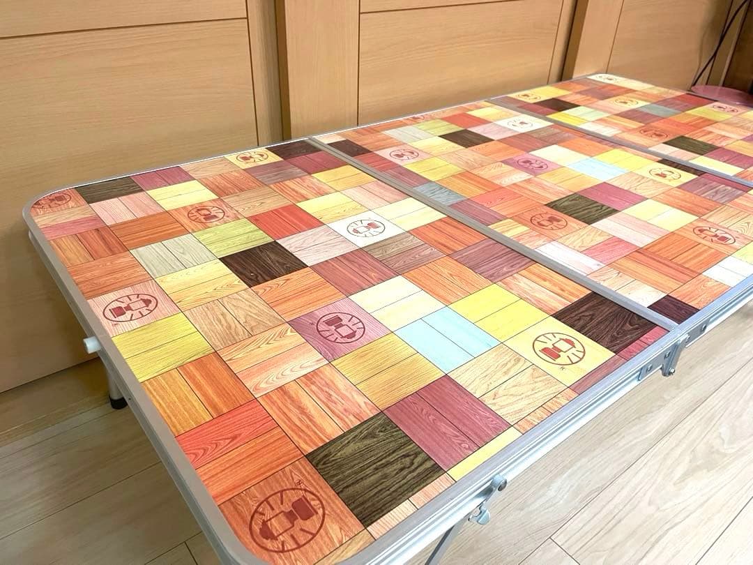 Coleman コールマン　3つ折り　ナチュラルモザイクリビング140