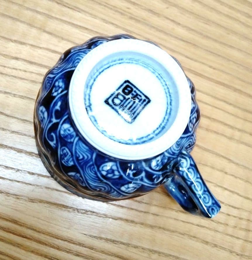 加藤利昌 清水焼 祥瑞山水文コ―匕―碗皿2客