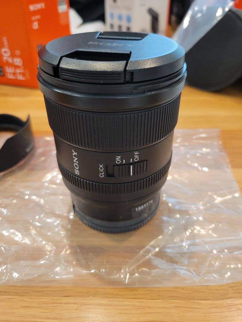 【美品】Sony FE 20mm F1.8 G レンズ　SEL20F18G