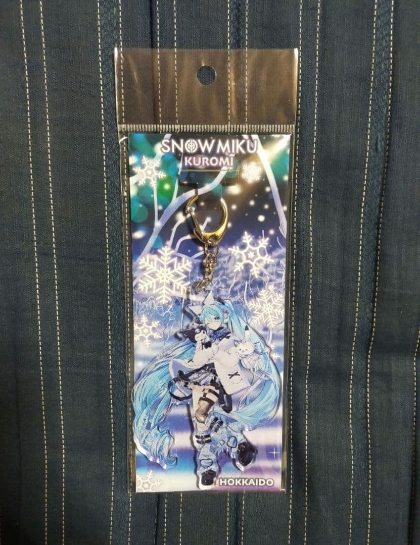 ③　2026年 雪ミク×クロミ　チェック柄　 7点セット