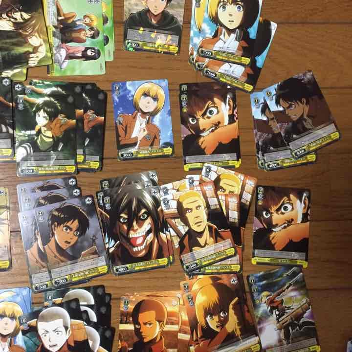 進撃の巨人 ヴァイスシュバルツ 黄 C、U、R、RRRクラマ