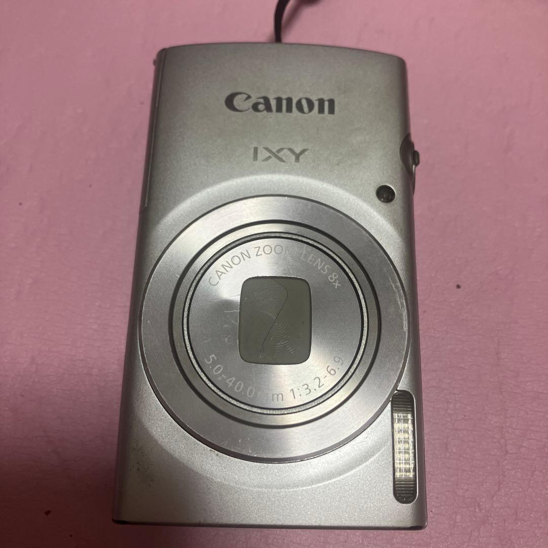 動作確認 Canon キャノン IXY 200 シルバー sdカード付き