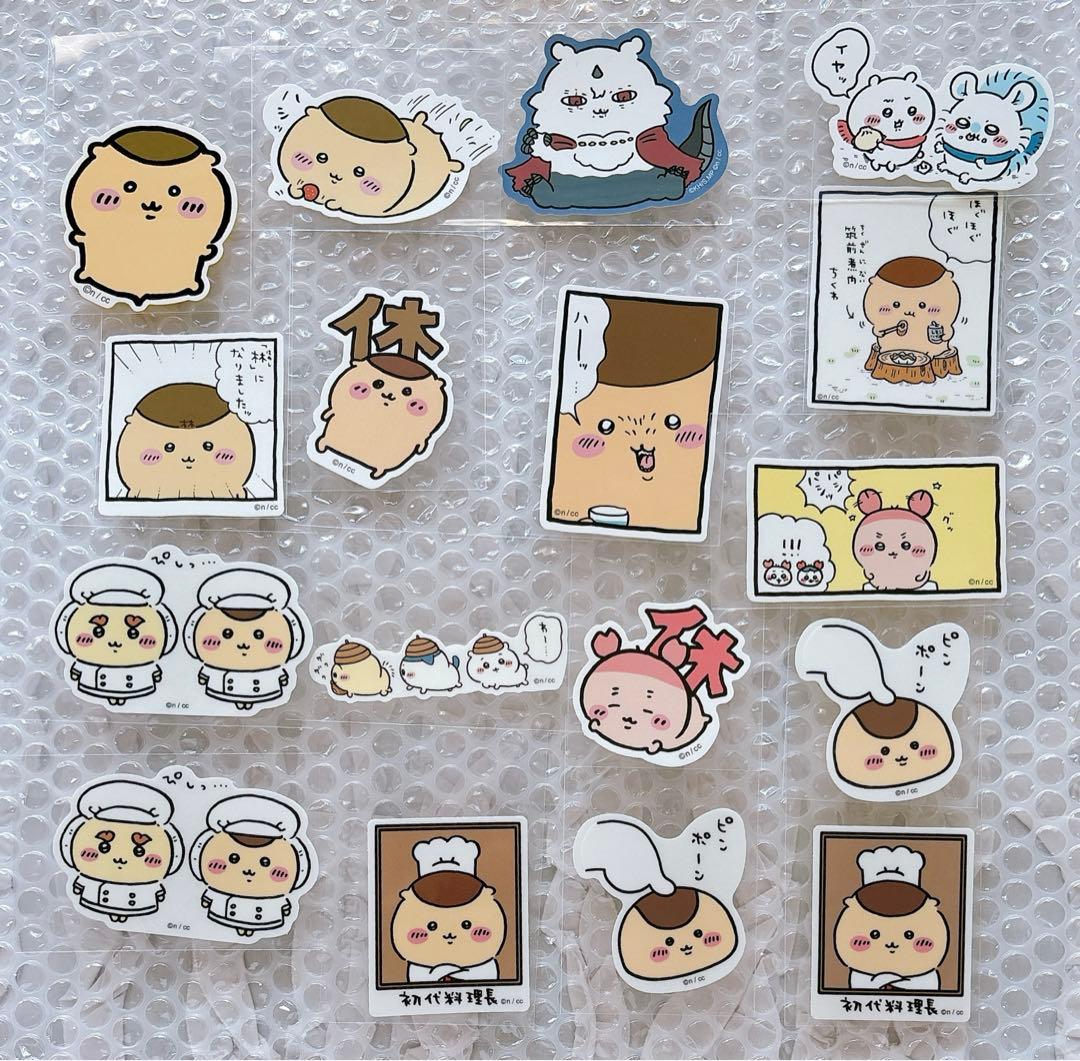 ちいかわ スマホに貼れるサイズのステッカー