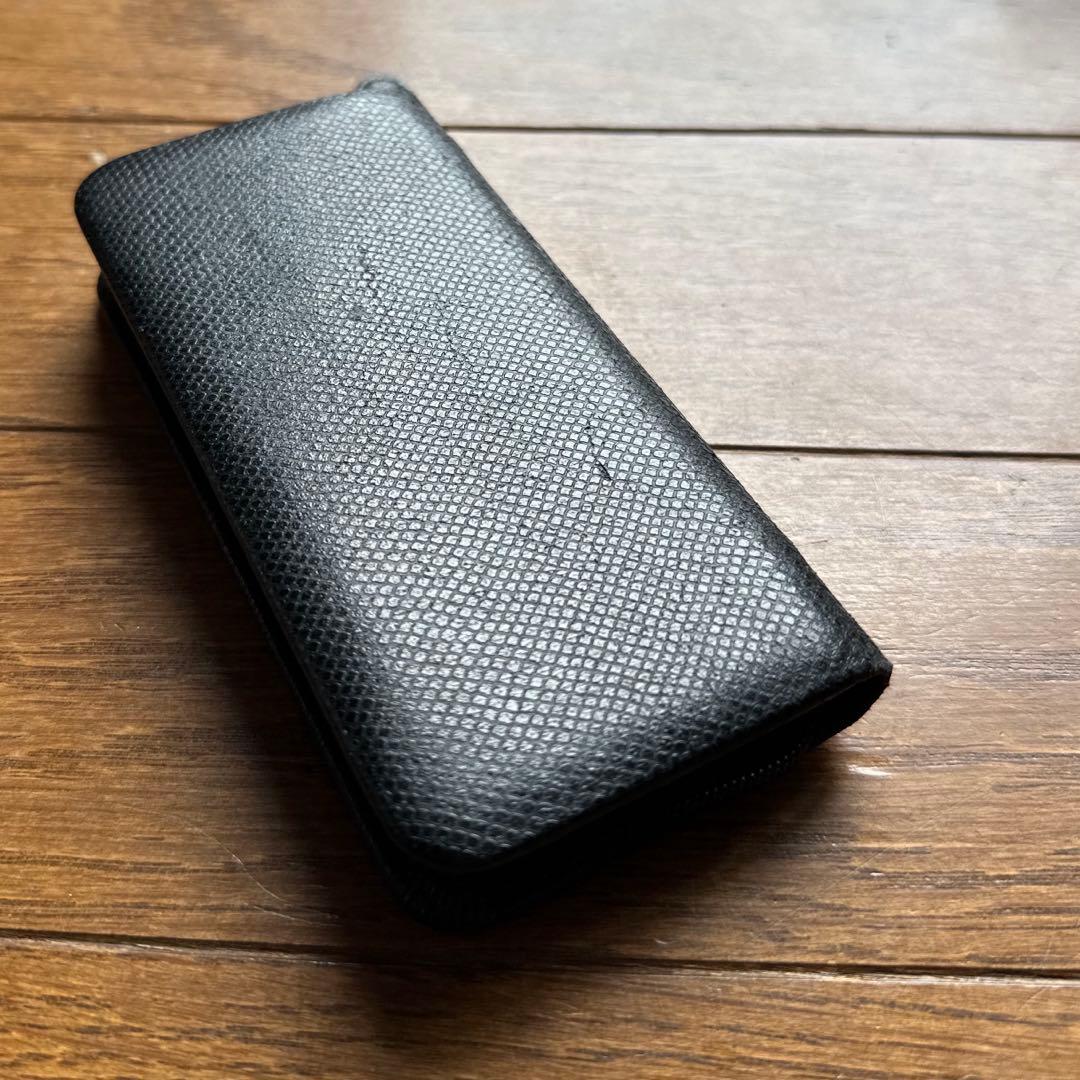 モンブランMont Blancリザード型押し ペンケース