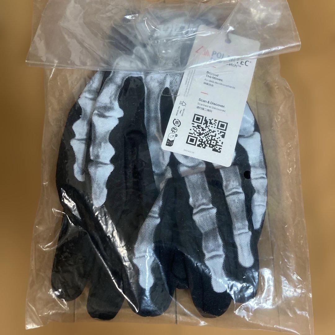 送料込 palace パレス boney gloves ボーン グローブ 骨