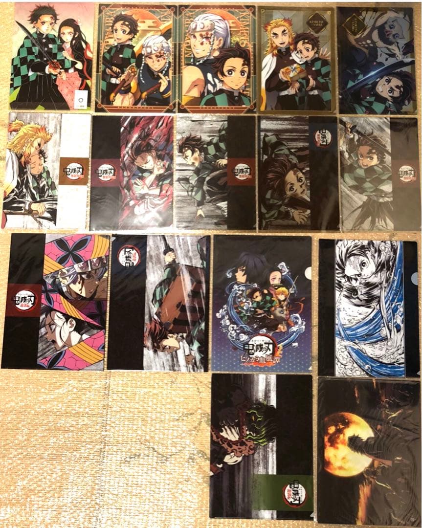 鬼滅の刃クリアファイル16点セット