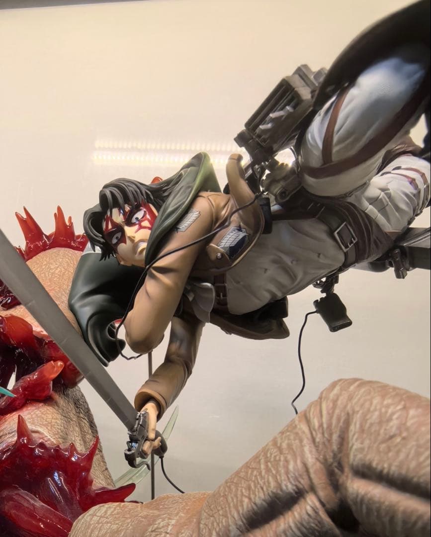 進撃の巨人 ③ リヴァイ·アッカーマン ガレージキット ガレキ スタチュー