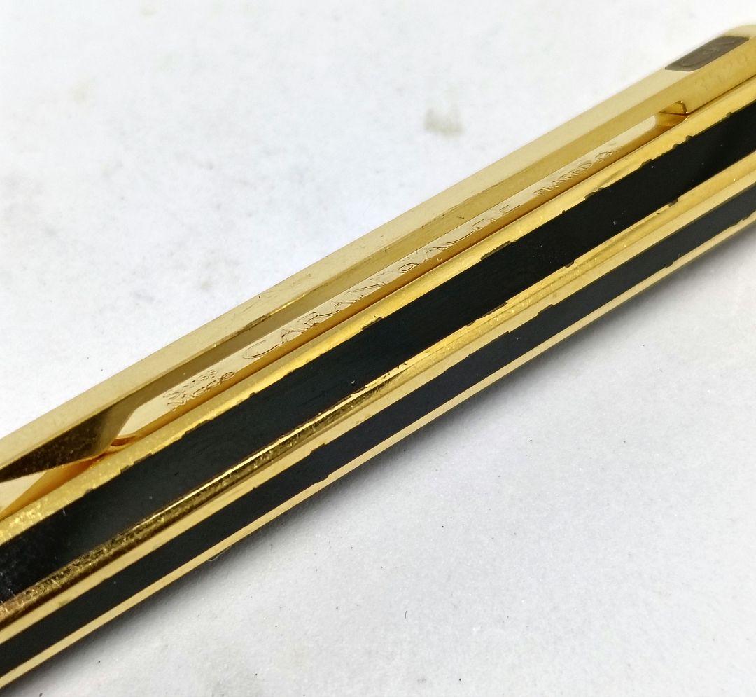 カランダッシュ ヘクサゴナル 漆 ボールペン ゴールド 18金張 エクリドール