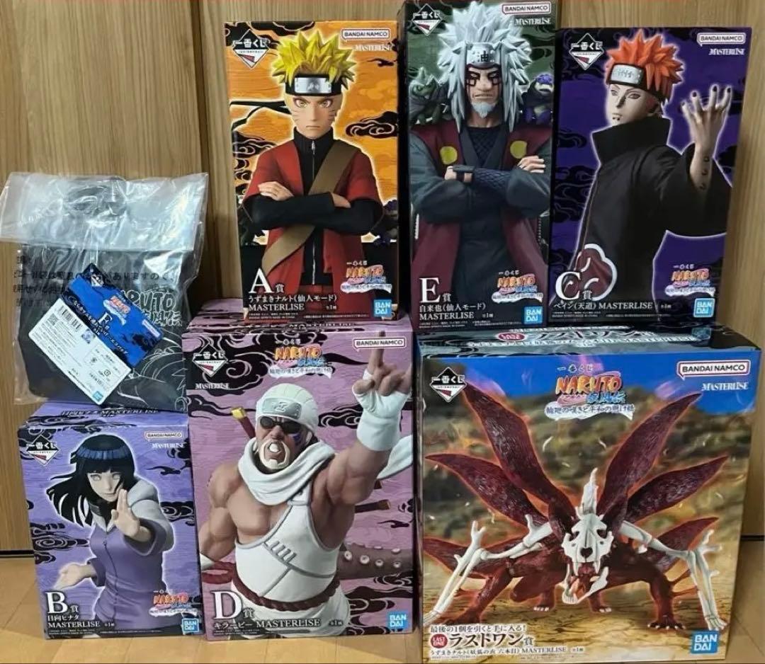 【超特価】NARUTO-ナルト- 一番くじ フィギュア&下位賞コンプリートセット