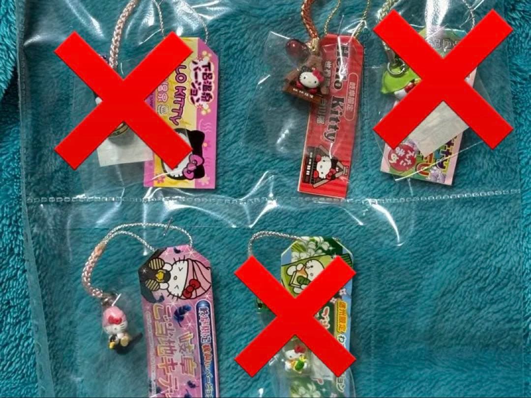 【送料込】新品　ご当地キティ　根付け　東海地方　静岡　愛知　岐阜　三重