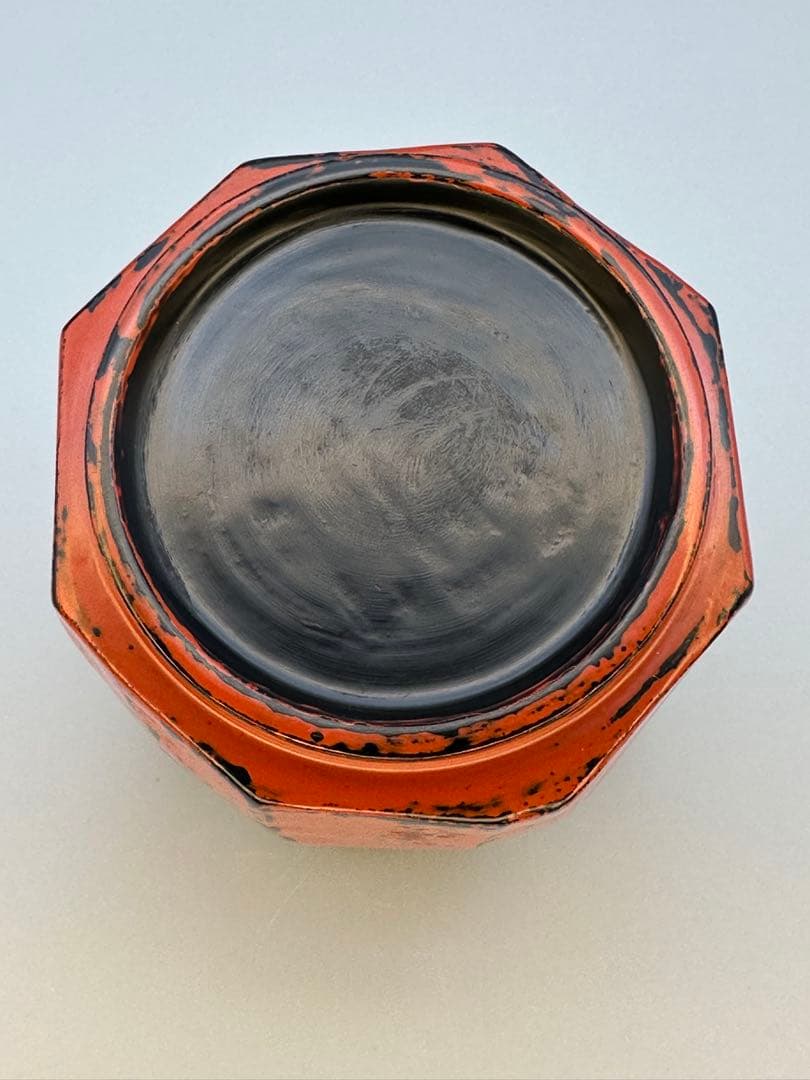 オルテンシア茶道具　棗　村瀬治兵衛　八角茶器