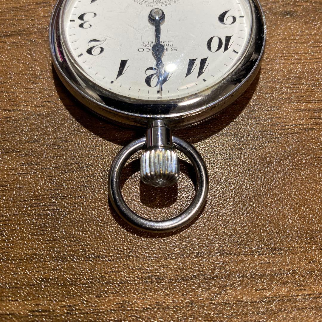 動作品　国鉄　昭和42年　国鉄関西　0384 懐中時計　SEIKO