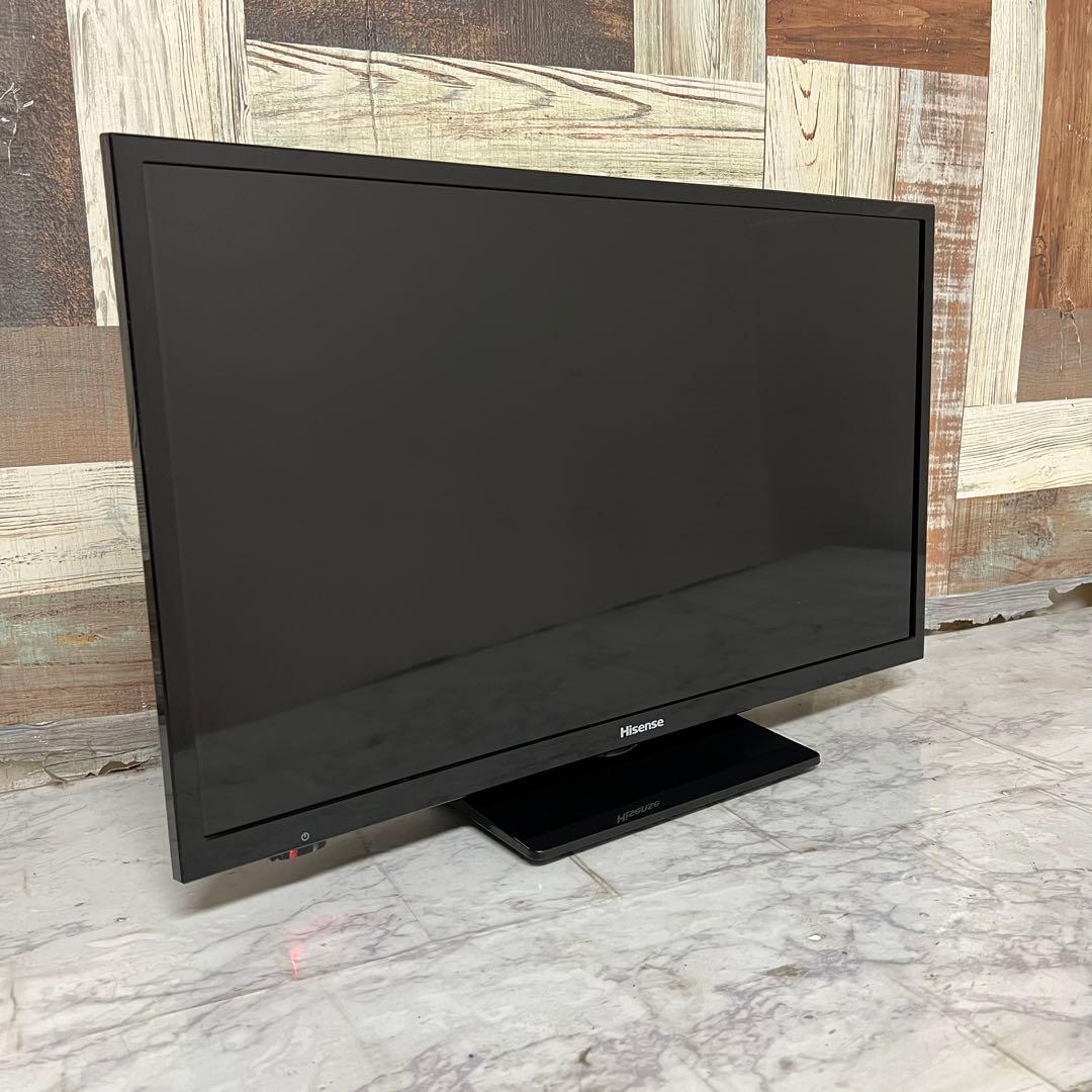 即日受渡❣️全国送料込Hisense24型液晶テレビ Wチューナー裏番組録画対応