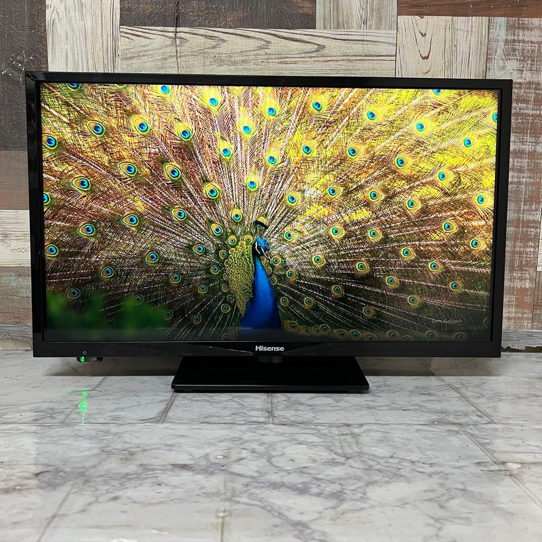 即日受渡❣️全国送料込Hisense24型液晶テレビ Wチューナー裏番組録画対応