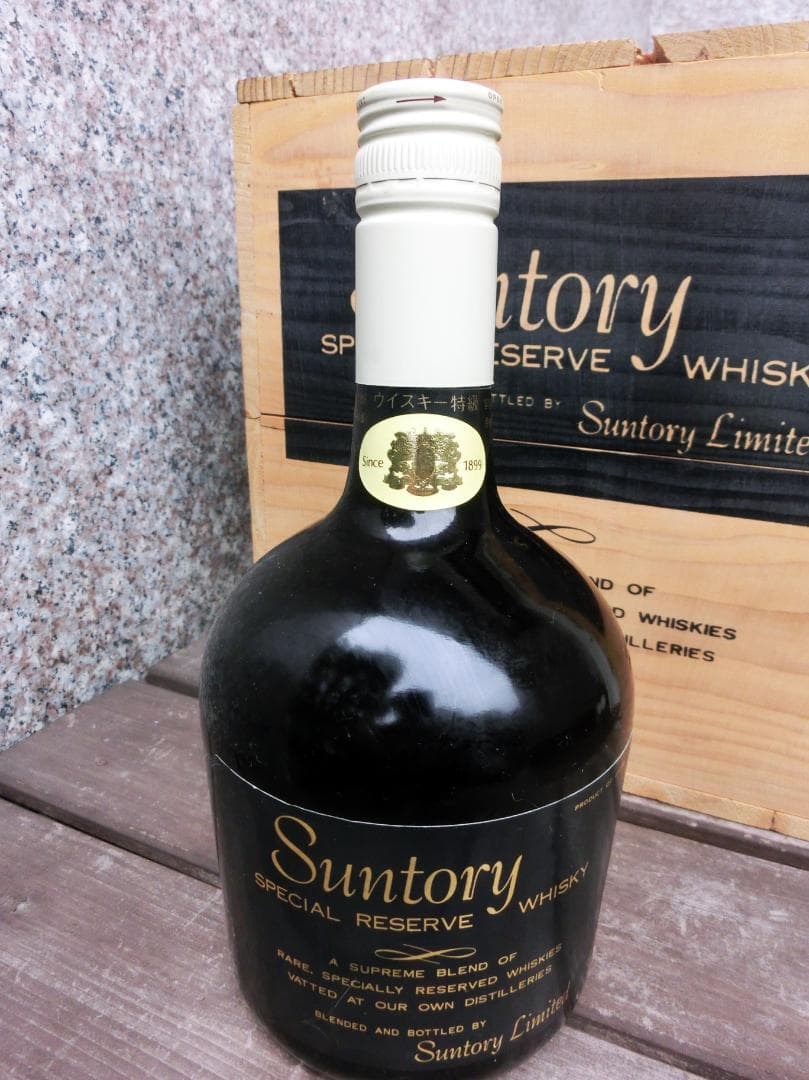 木箱入り　サントリー リザーブ特級７０周年記念ボトル ４本
