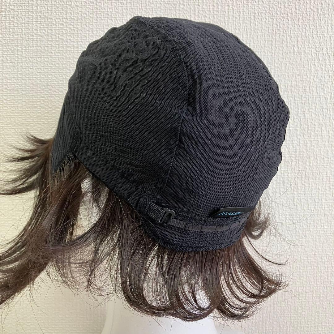 MALIBU　マリブ　ウィッグ　かつら　人毛　ファイバー　耐熱性ミックス