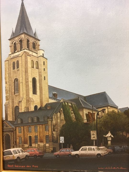 油彩　油絵　直筆(肉筆) 美しい作品