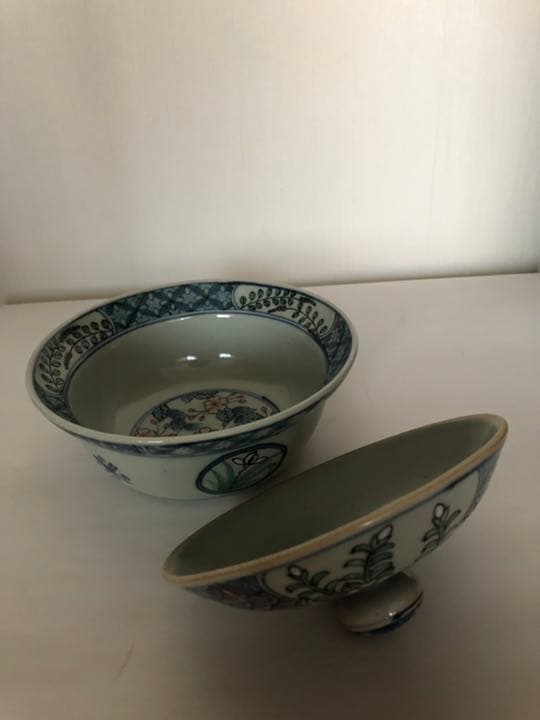 蓋付き鉢　染錦山桜草花　佐藤走波　作