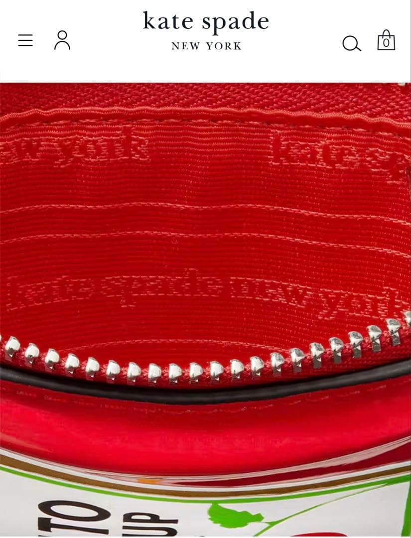 【わちち】ハインツ×ケイトスペード　パテント　　カードケース