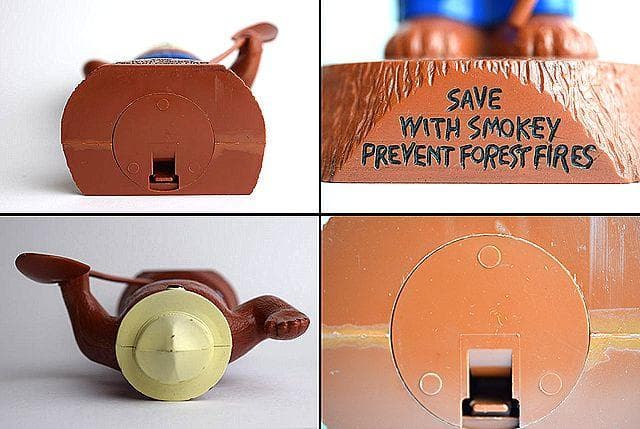 1970’s スモーキーベア SMOKEY BEAR ビンテージ 貯金箱 クマ