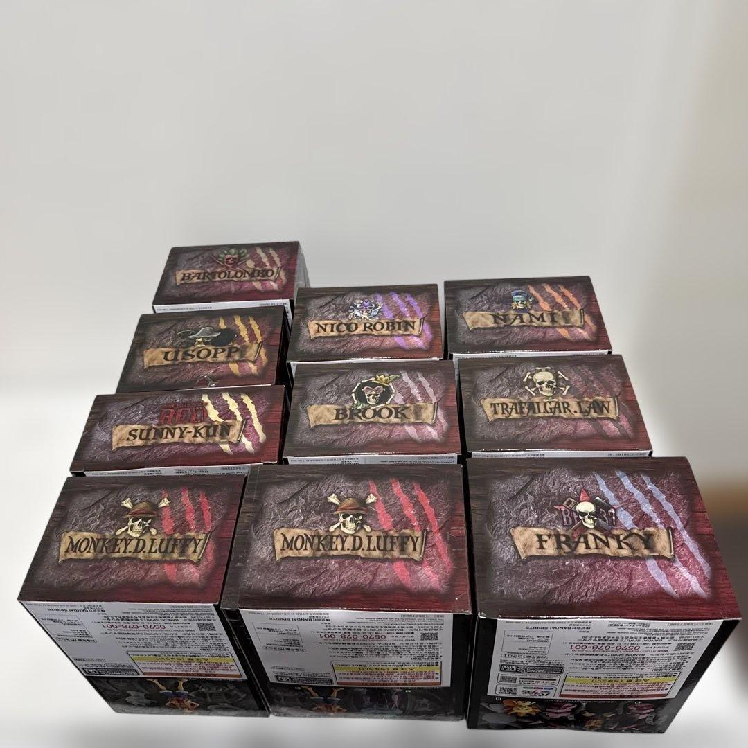 ワンピース DXF FILMREDフィギュアセット 全10体