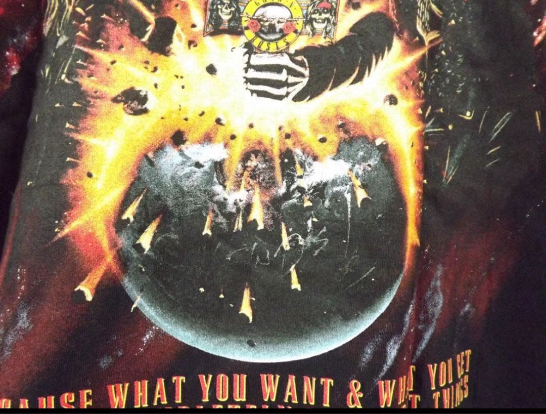 L 新品 GUNS ガンズアンドローゼズ 2025 ロンT　ロングTシャツ