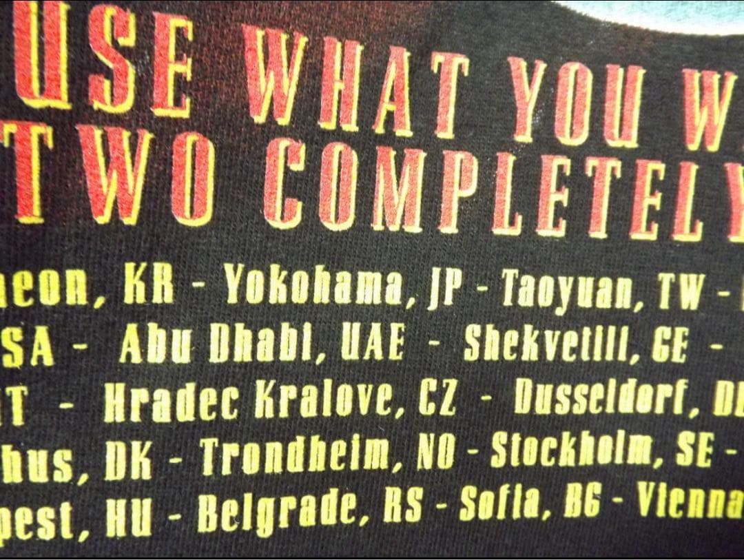 L 新品 GUNS ガンズアンドローゼズ 2025 ロンT　ロングTシャツ