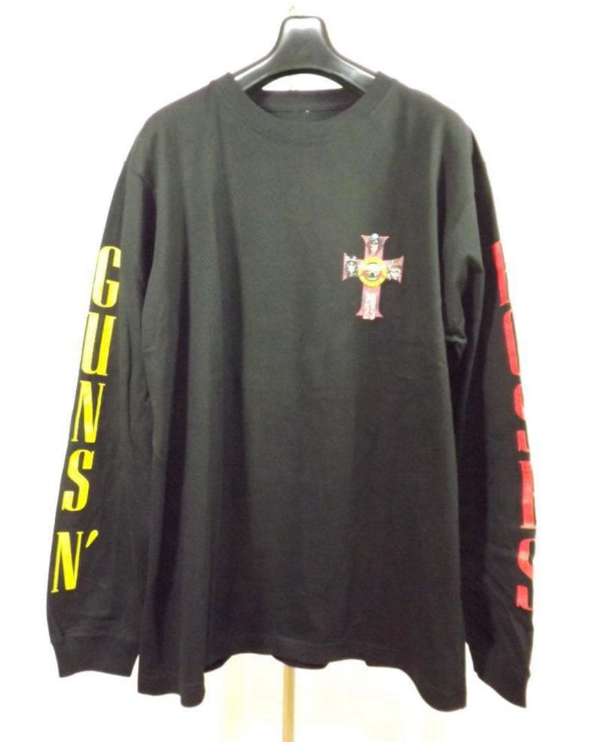 L 新品 GUNS ガンズアンドローゼズ 2025 ロンT　ロングTシャツ