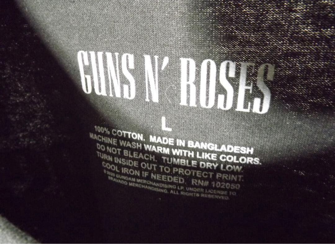 L 新品 GUNS ガンズアンドローゼズ 2025 ロンT　ロングTシャツ