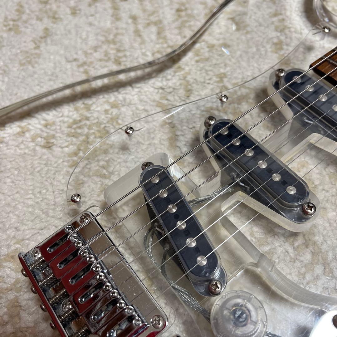 Barclay アクリル ボディ エレキギター ジャンク