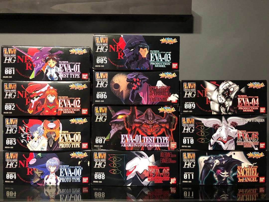 新世紀エヴァンゲリオン LMHG コンプリートセット　プラモ