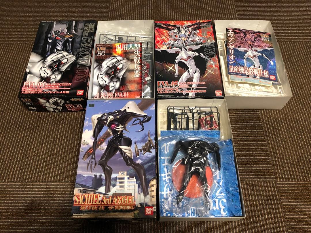 新世紀エヴァンゲリオン LMHG コンプリートセット　プラモ