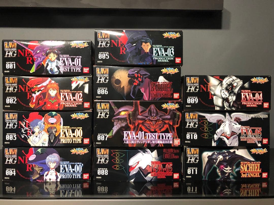 新世紀エヴァンゲリオン LMHG コンプリートセット　プラモ
