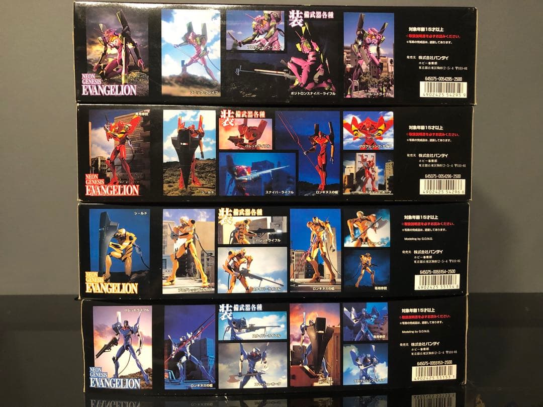 新世紀エヴァンゲリオン LMHG コンプリートセット　プラモ