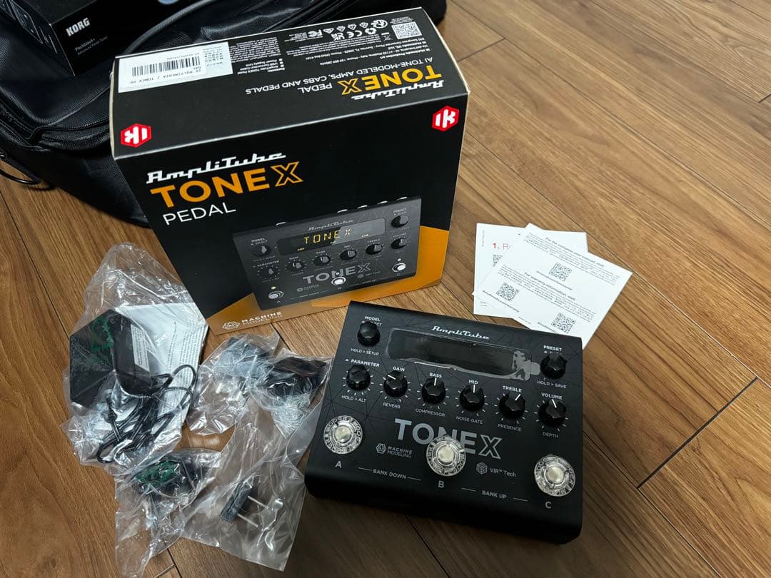 IK Multimedia TONEX pedal エフェクター