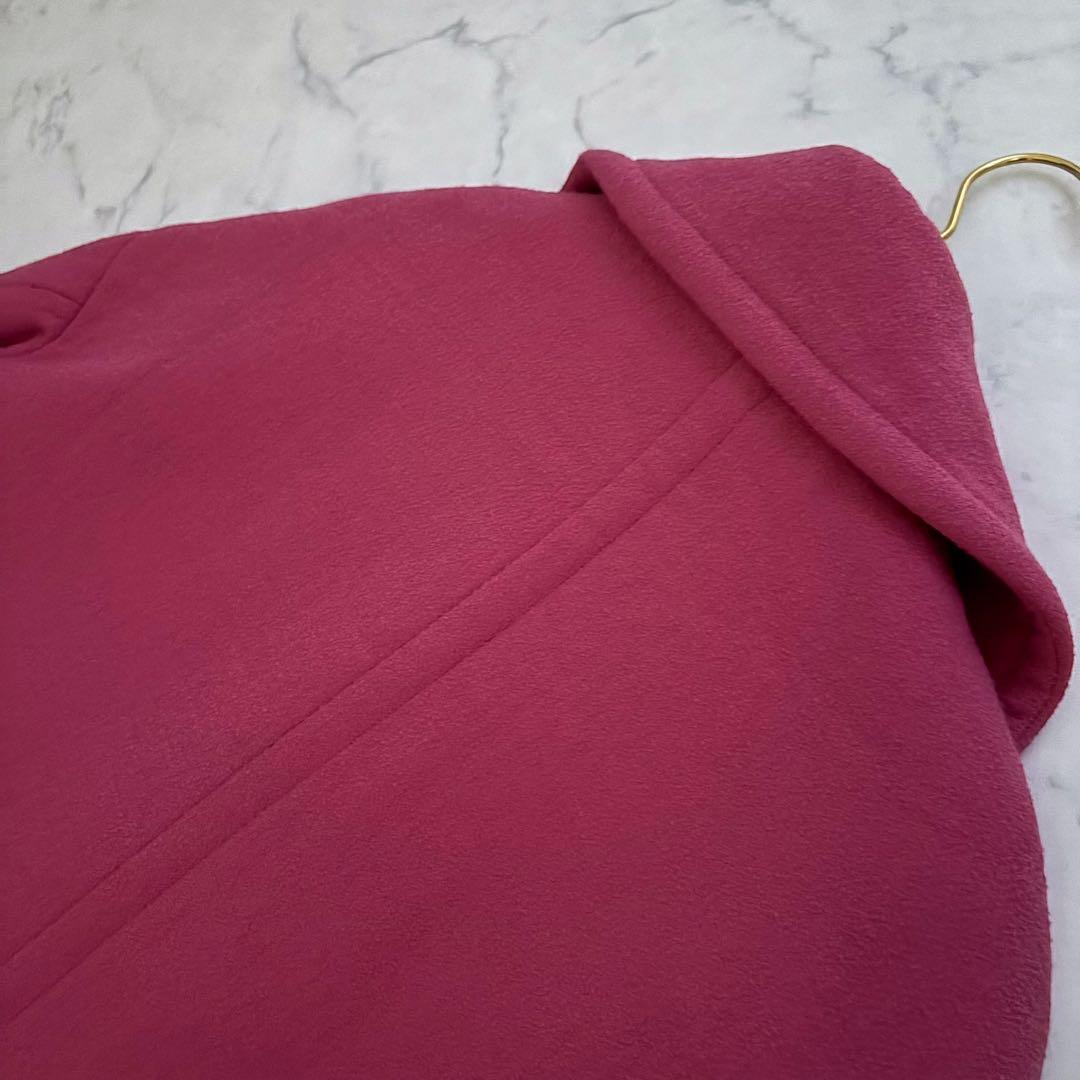 ESTNATION 定価7万 ビッグチェスターコート ピンク オーバーサイズ