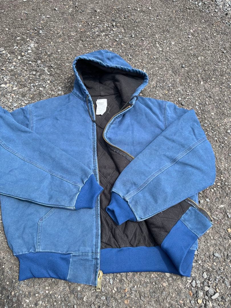 カーハート Carhartt USA製 90s ジャケット j68 blue